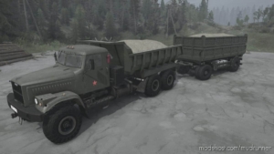 MudRunner Mod: Kraz RSK Truck M06.06.20 (Image #3)