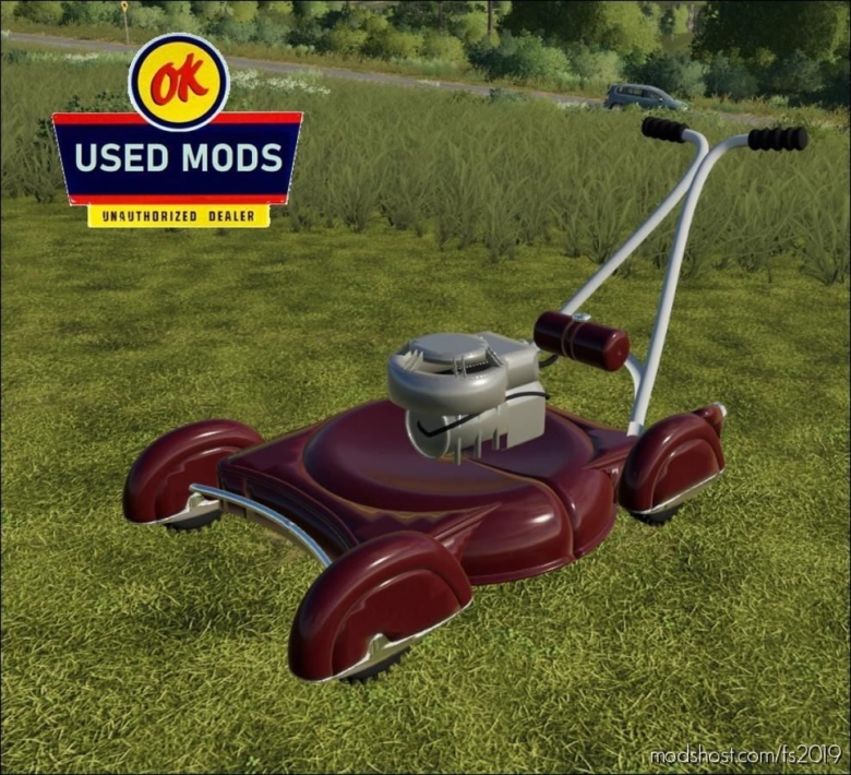 Vintage Push Mower for Farming Simulator 19