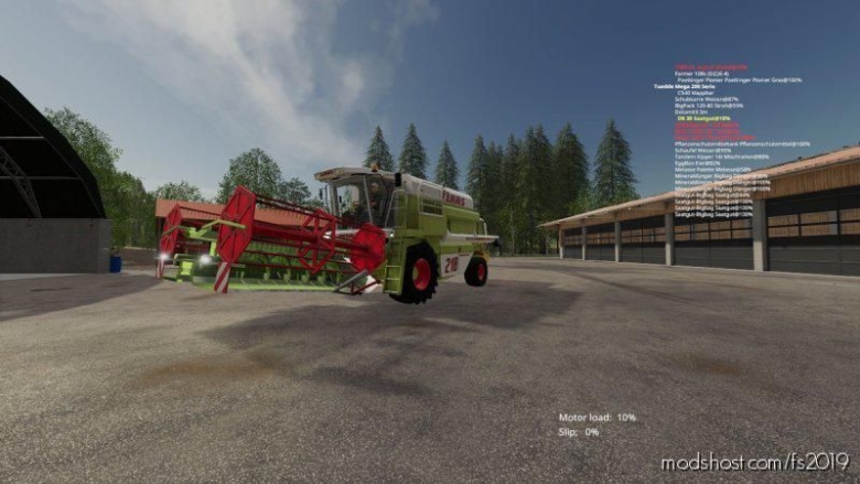 Claas C540 for Farming Simulator 19