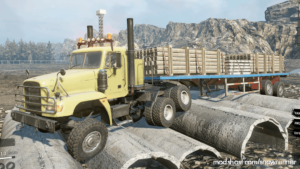 SnowRunner Truck Mod: M916A3 Light Equipment Transport V1.0.1 (Image #2)