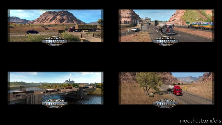 Loading Screen 1.25 for American Truck Simulator