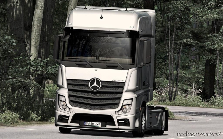 Mercedes Actros MP4 Edit By Alex V1.6 [1.37] for Euro Truck Simulator 2