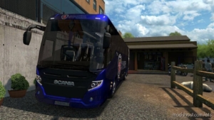 ATS Bus Mod: FS19 Scania Touring V1.4 ATS 1.37 (Image #2)