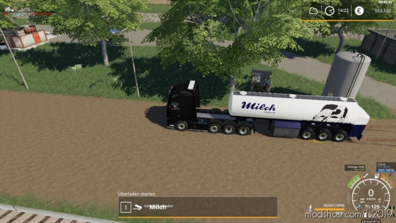 Milk Tank For Storing Milk for Farming Simulator 19