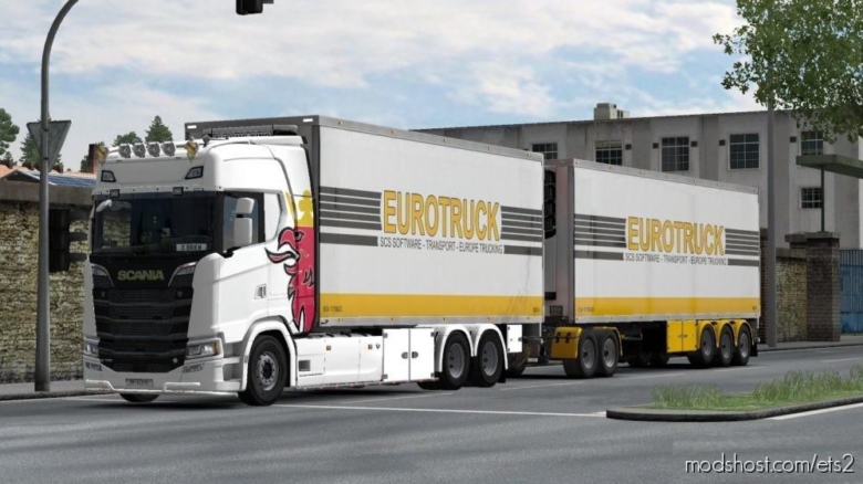 BDF Tandem Truck Pack V137.30 [1.37] for Euro Truck Simulator 2
