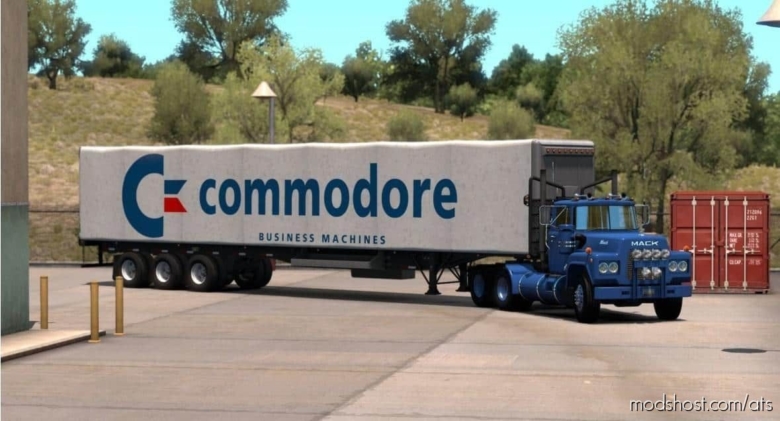 Commodore Skin For Standard Trailers for American Truck Simulator