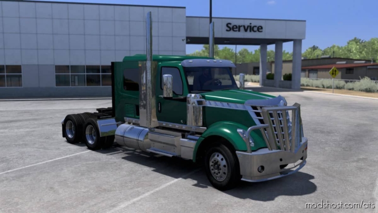 International Lonestar Reworked Truck V1.2 [1.37] for American Truck Simulator