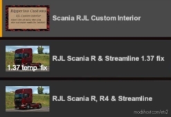 ETS2 Mod: Scania RJL Custom Interior By Ripperino (Image #4)