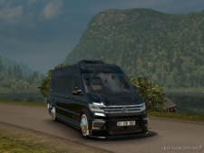 ETS2 Car Mod: Volkswagen Crafter VIP 1.37 (Image #2)