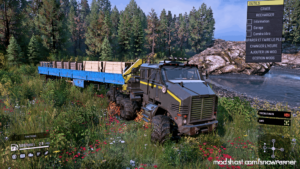 SnowRunner Truck Mod: Derry 4520 SE V1.0.9 (Image #2)