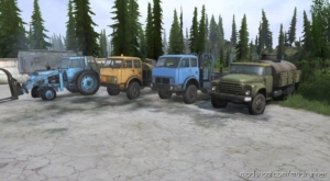 Playable Transport DLC Vehicle Pack for MudRunner