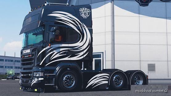 Tribal Skin For Scania By Fred for Euro Truck Simulator 2