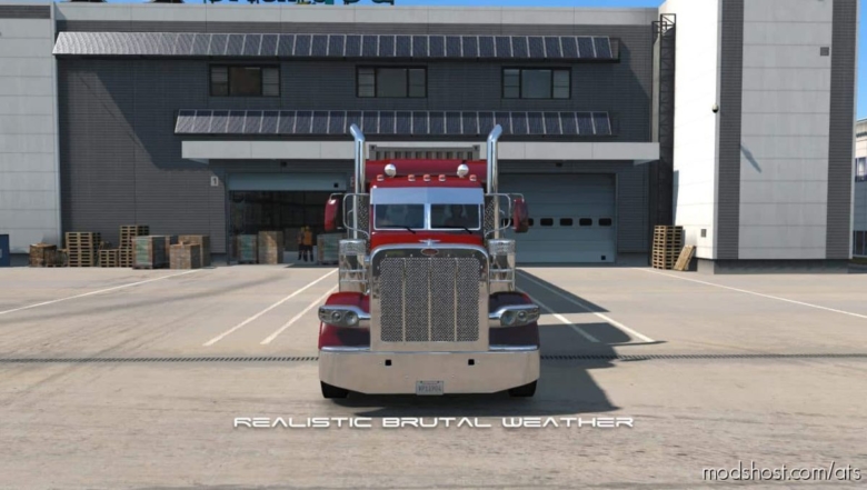 Realistic Brutal Weather V2.1 ATS [1.37] for American Truck Simulator
