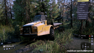 SnowRunner Mod: CAT 745C SE Truck V1.0.2 (Image #3)