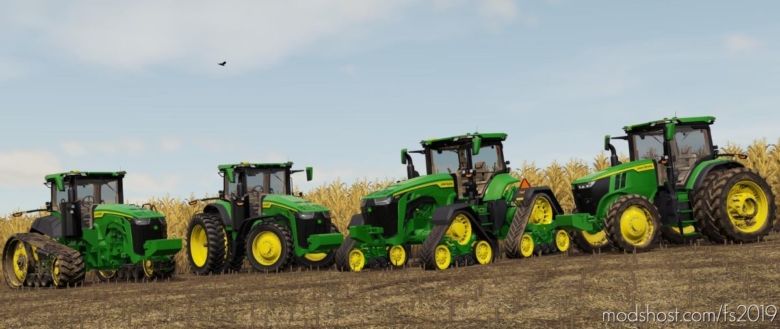 John Deere 7R,8R,8Rt,8Rx 2020 US-Version for Farming Simulator 19