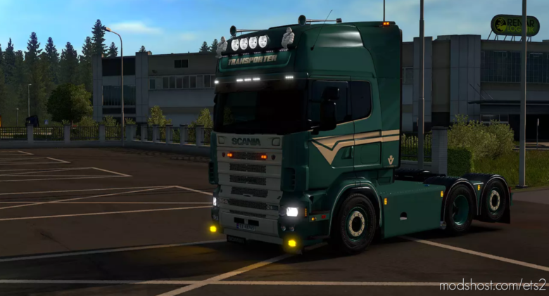 Andre Transporter Skin Scania 4 Series RJL for Euro Truck Simulator 2