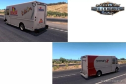 ATS Mod: Chevy Step VAN Pack In AI Traffic 1.38.X (Image #4)