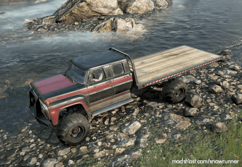 Ford F750 Offroad for SnowRunner