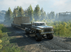 SnowRunner Truck Mod: Ford F750 Offroad (Image #2)