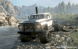 SnowRunner Truck Mod: Ford F750 Offroad (Image #3)