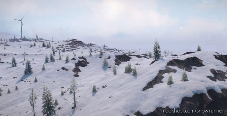 Climb Map Winter V0.0.1 for SnowRunner