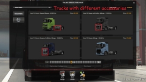 ETS2 Mod: Used Truck Dealer And Used Trucks In Quickjob (Image #2)