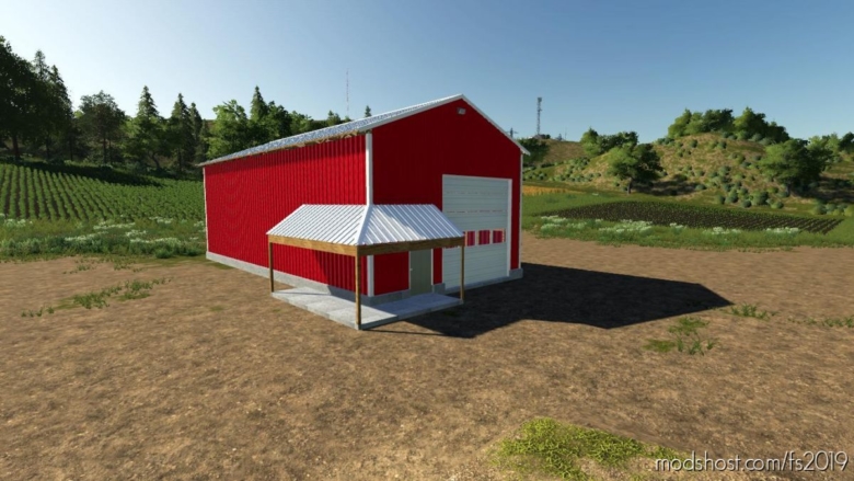 30 X 60 Work Shop Shed for Farming Simulator 19