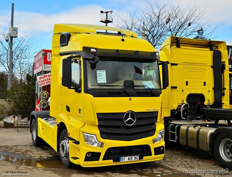 Mercedes Benz NEW Actros 2019 By Actros 5 Crew for Euro Truck Simulator 2