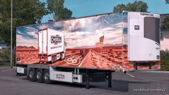 Chereau Route 66 for Euro Truck Simulator 2
