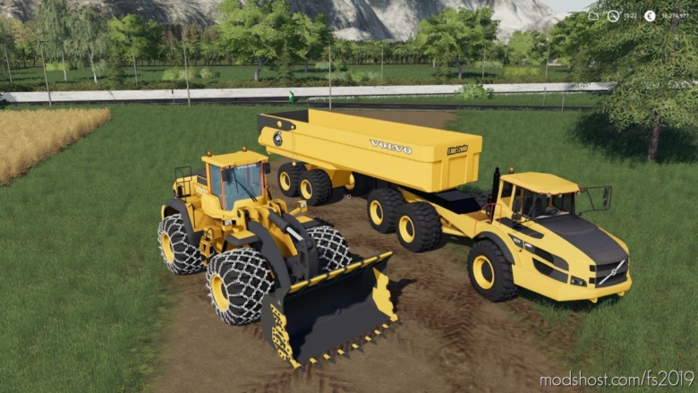 Volvo Mining Pack for Farming Simulator 19