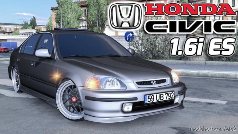 Honda Civic IES Unlocked Version [1.37] for Euro Truck Simulator 2