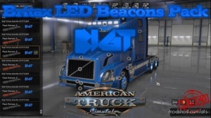 Bigt Britax LED Beacons Pack V14.07.20 [1.37 – 1.38] for American Truck Simulator