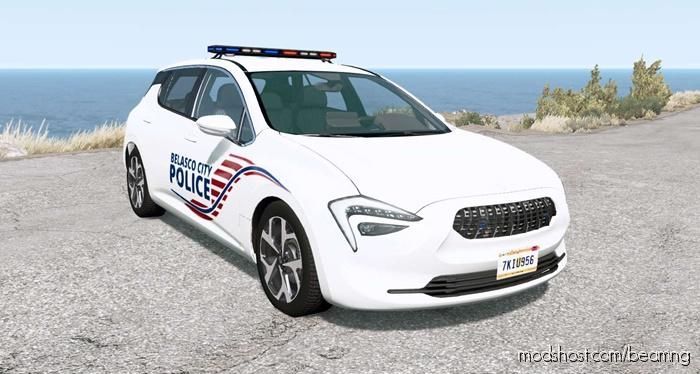 BeamNG Car Mod: Cherrier FCV Belasco City Police V1.2.2 (Featured)
