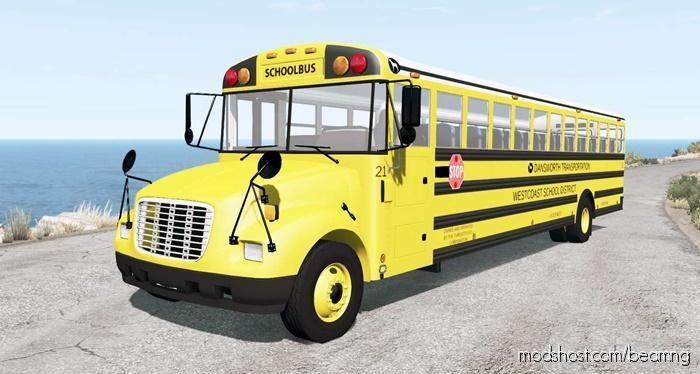 Dansworth D1500 (Type-C) School BUS V9.2 for BeamNG.drive