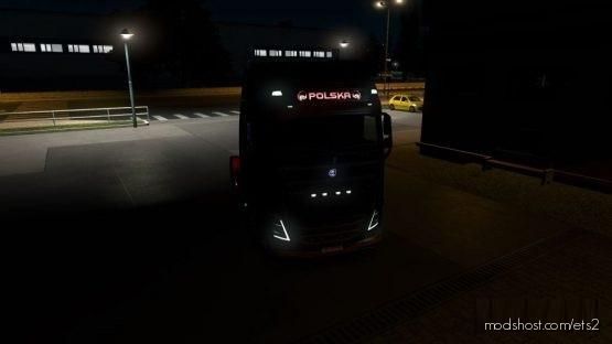 Volvo FH16 2012 6 Standard Lightbox – Poland [1.37 – 1.38] for Euro Truck Simulator 2