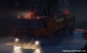 SnowRunner Truck Mod: Enhanced Ford CLT9000 AWD M181 V1.1.0 (Image #5)