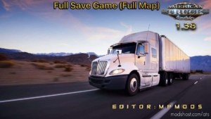 ATS Mod: Full Save Game 1.38 (Full MAP) MpMods (Image #2)