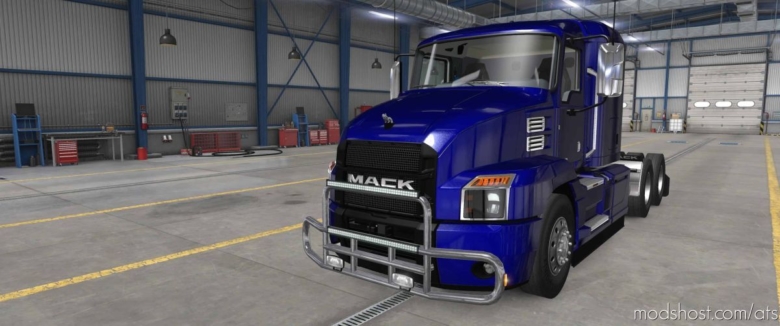 Bullbars For SCS Mack Anthem V1.1 for American Truck Simulator