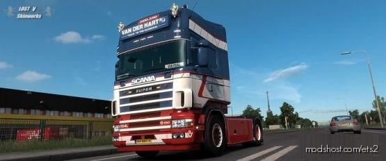 VAN DER Hart Scania 4 Series for Euro Truck Simulator 2
