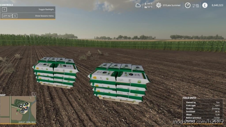 Millennial Seed Pallets for Farming Simulator 19