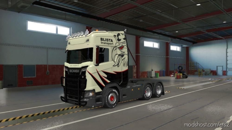 Skin Transport Blista Scania S for Euro Truck Simulator 2
