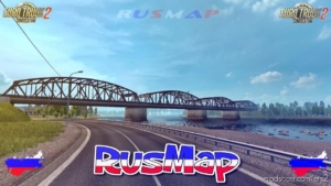 Rusmap V2.1.2 [1.38] for Euro Truck Simulator 2