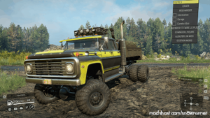 SnowRunner Truck Mod: Ford F750 SE “Bullfrog” V1.0.2 (Image #2)