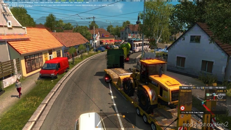 Hungary Map 0.9.28B By Indian56 [1.38] for Euro Truck Simulator 2