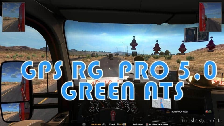 GPS RG PRO Blue V5.0 for American Truck Simulator