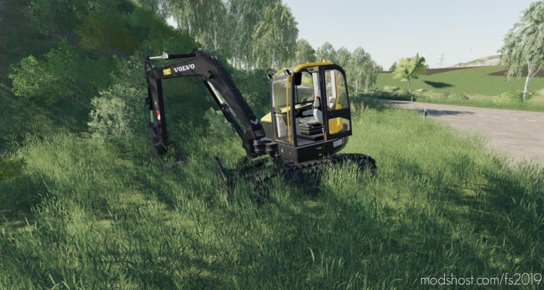Volvo Ecr88D Beta for Farming Simulator 19