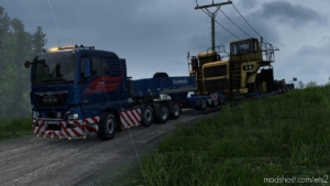 ETS2 Part Mod: Liftable Heavy Transport Axles (Image #2)