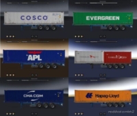 Cargo Pack For Real Shipping Container Companies [1.38] for Euro Truck Simulator 2