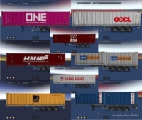 ETS2 Mod: Cargo Pack For Real Shipping Container Companies 1.38 (Image #2)