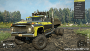 SnowRunner Truck Mod: Ford F750 SE “Bullfrog” V1.1.1 (Image #2)